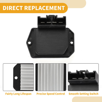 Black HVAC Blower Motor Resistor for Dodge Viper (2015 - 2017)