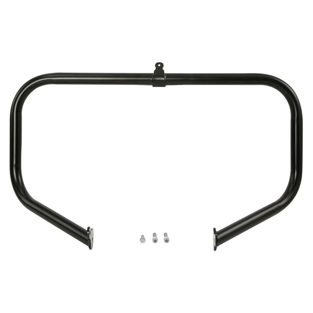 Chrome/Black Highway Engine Guard Crash Bar for Harley Road King (1997-2024)