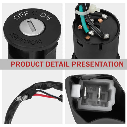 Ignition Key Switch for Honda FourTrax 250 TRX250 (1985–1987)