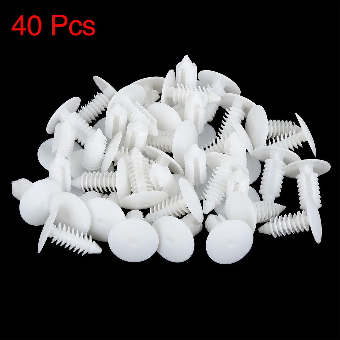 40 x Plastic Bolt Rivets Fasteners for Ford Door Trim Panel Clips