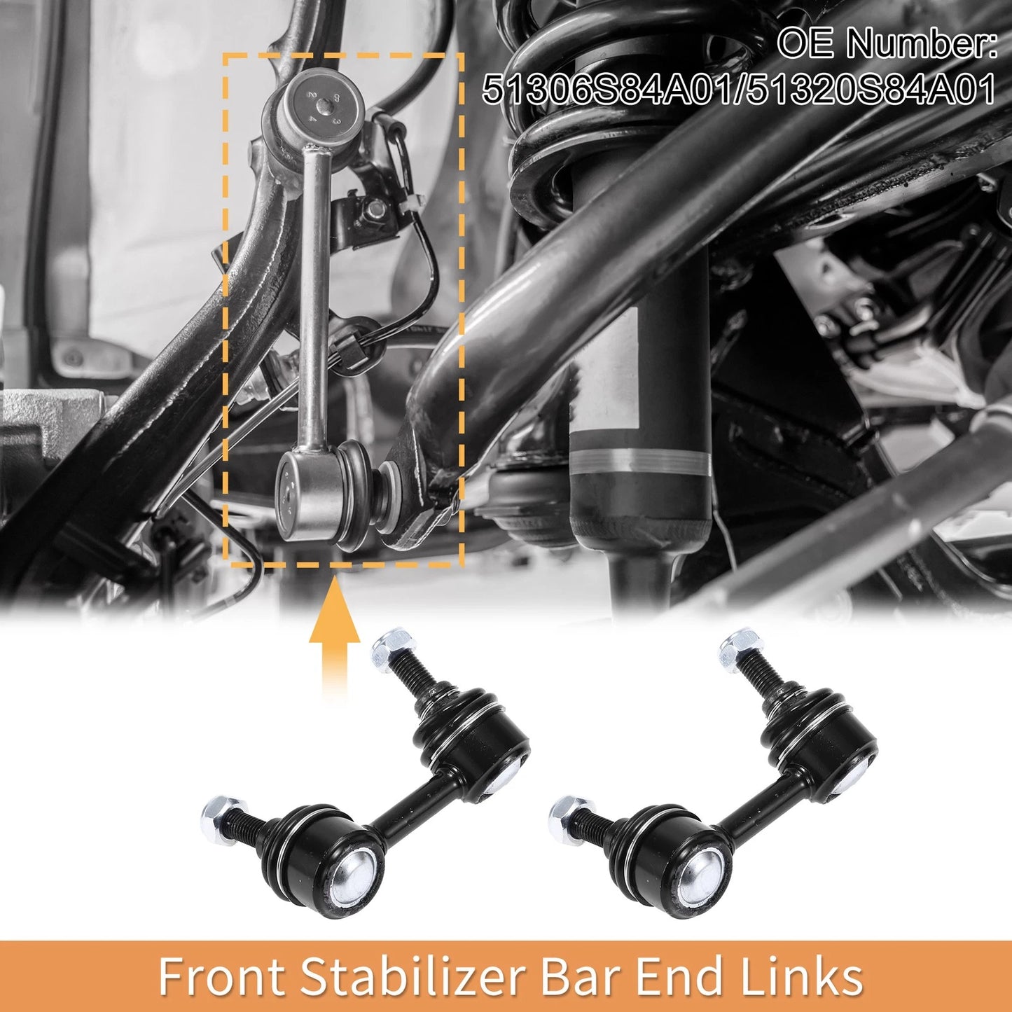 Sway Bar Link Kit for Honda Accord (2018-2023)