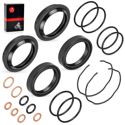 Fork Oil Seals Dust Seals & Gasket Kit for Suzuki V-Strom 650 DL650 (2004–2011)