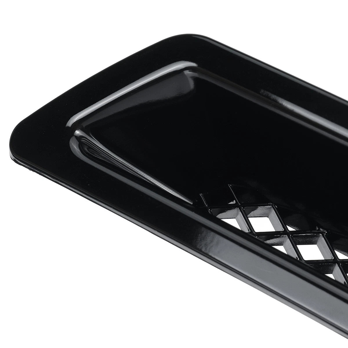 Front Air Vent Intake Duct Cover Trim Gloss Black / 1x / Honda Civic (2016–2021)