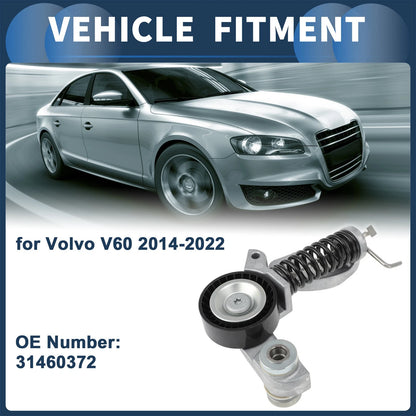 Belt Tensioner for Volvo V60 (2014-2022) Metal Plastic 1 x Pc