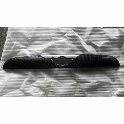 Carbon Fiber Rear Trunk Tailgate Handle Panel Cover for Mini F55-57 2014-2017