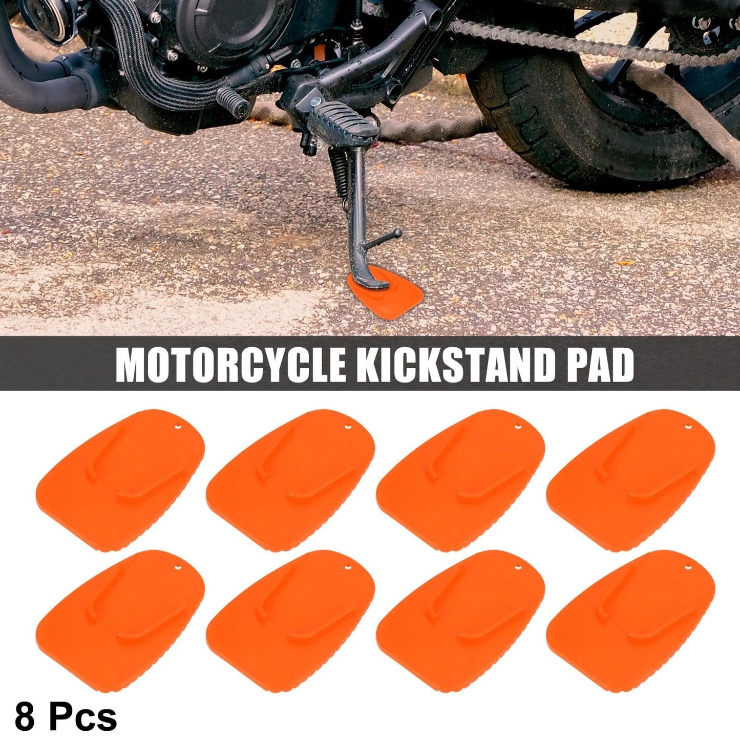 Kickstand Pad Plate 8pcs for Motorcycle