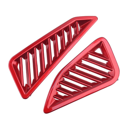 2 x Red Air Vent Outlet Covers for Toyota Corolla (2019-2021)
