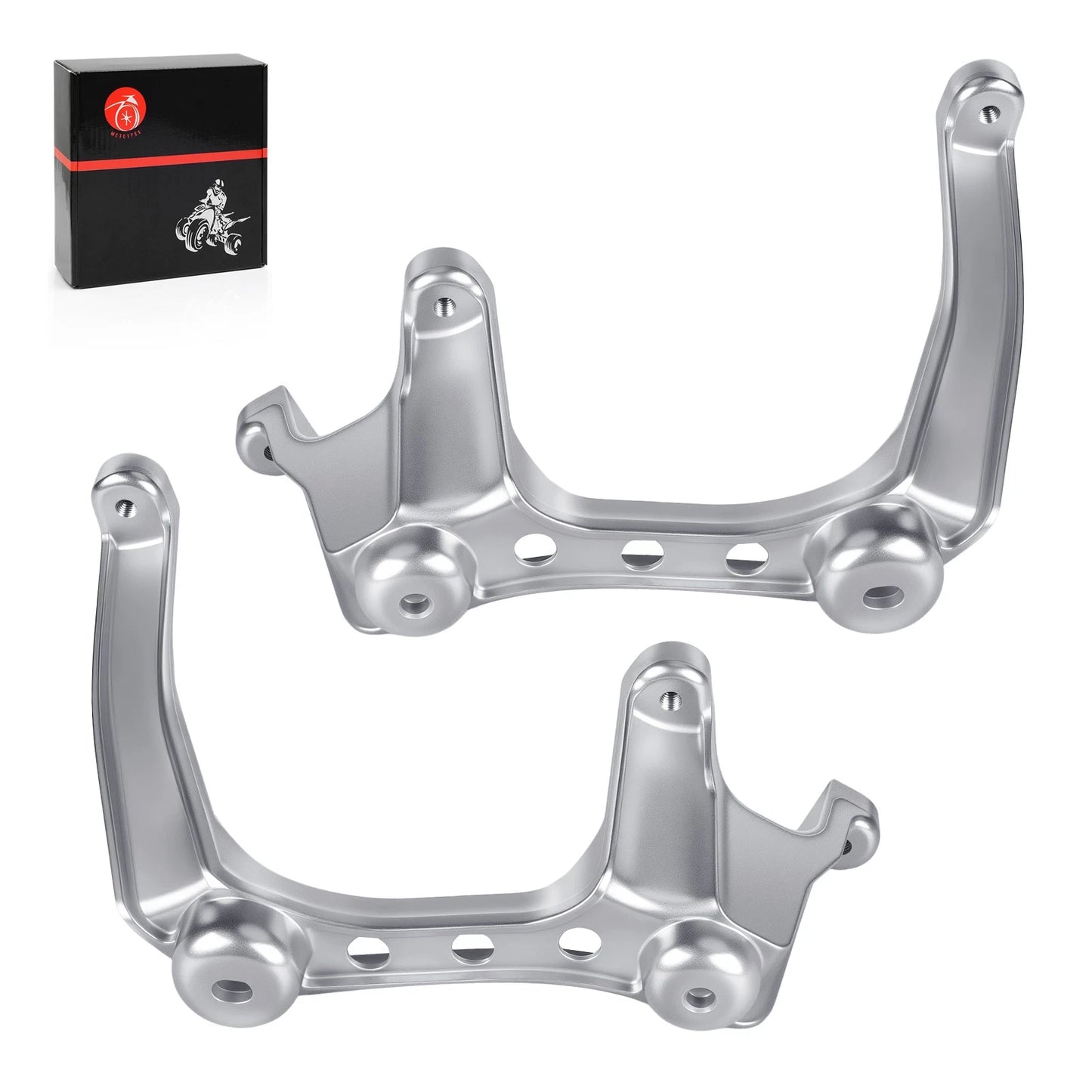 2 x Front Left & Right Fender Brackets for Yamaha Raptor 350 YFM350 (2004–2013)