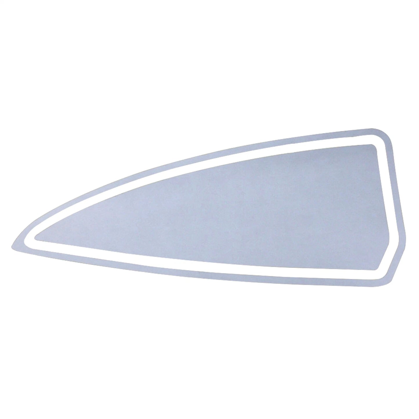 Rear Pillion Seat Cowl for BMW R Nine T Pure (2014-2021) 1 Set Silver Stickers