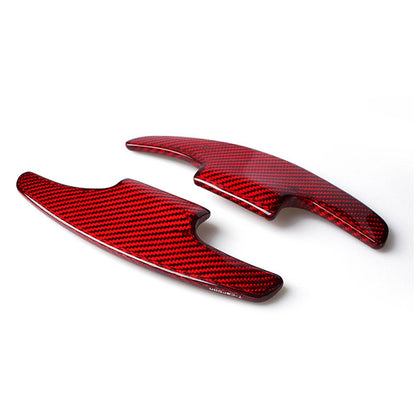 2 x Carbon Fiber Shift Paddle Extensions for Honda Vezel (2018)