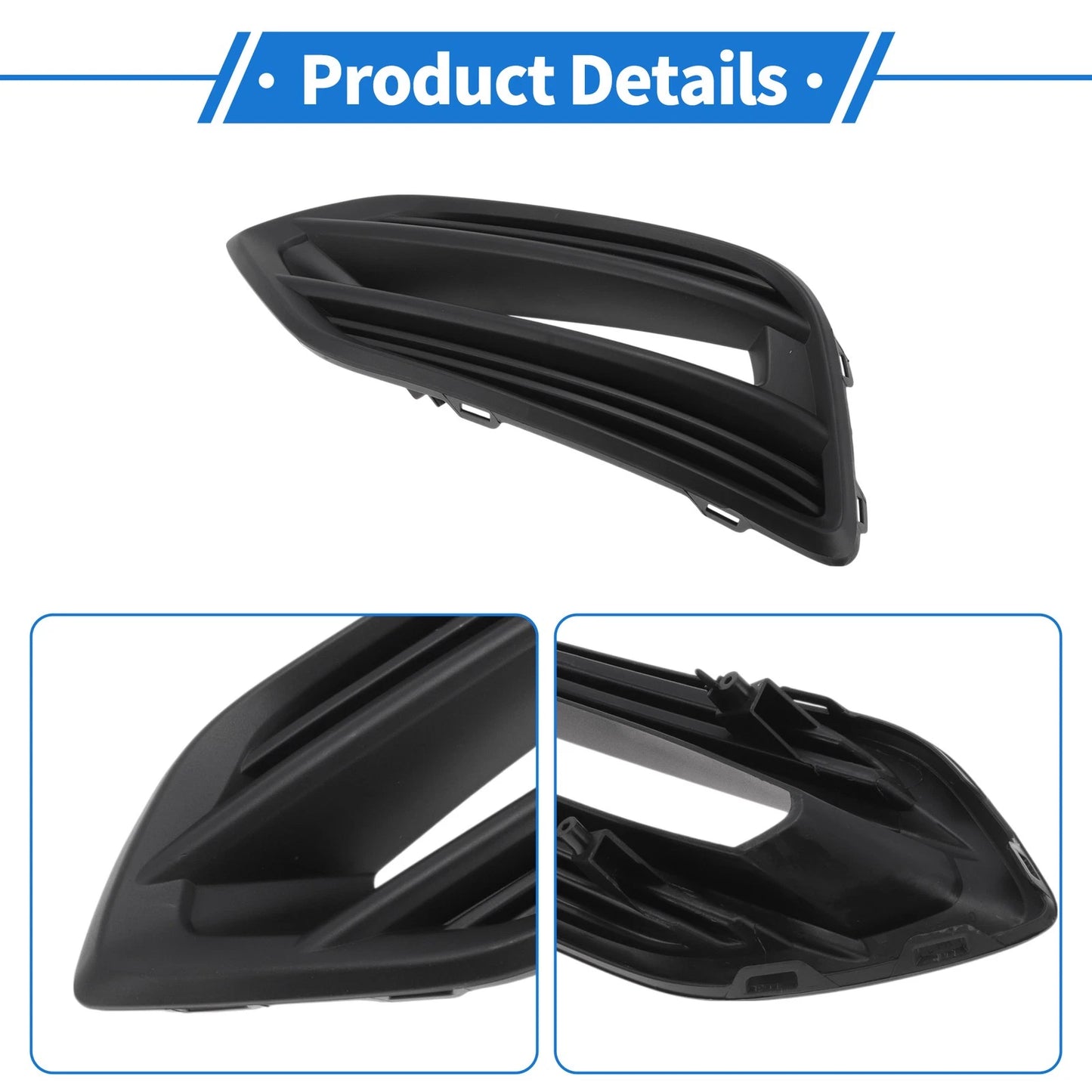 Front Left Fog Light Grill for Honda HR-V (2019-2022)