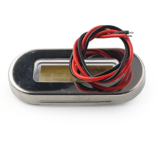 12V Red LED Side Marker Turn Signal Light for Truck Trailer RV Boat