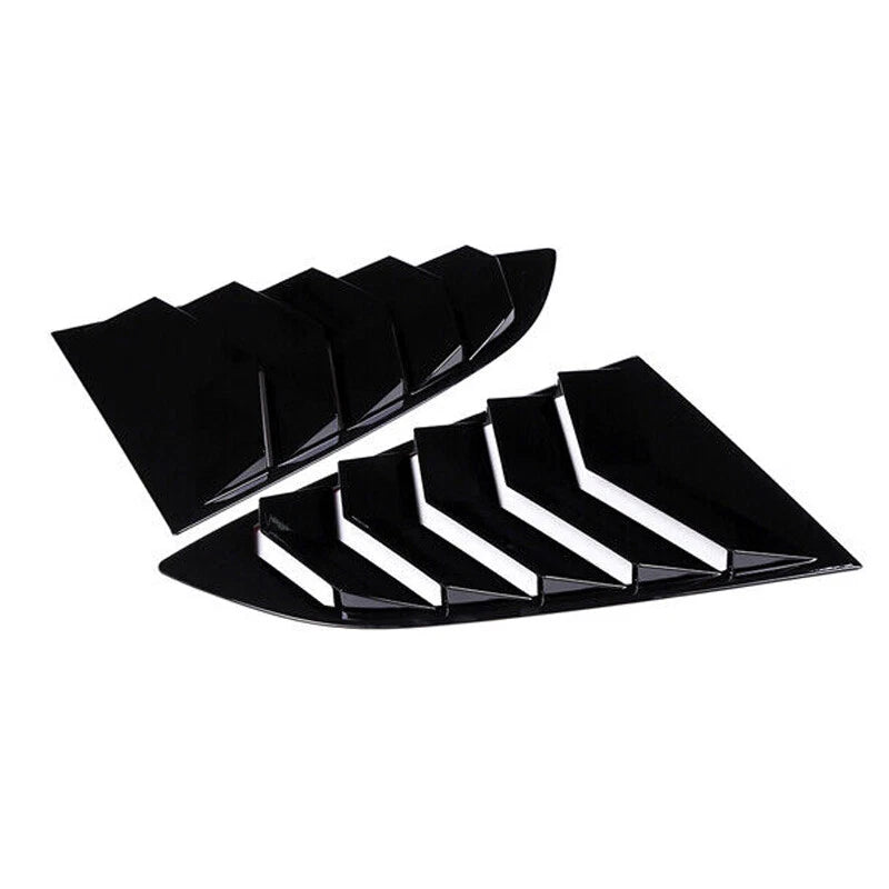 Window Side Louver Cover Trim  Black for Toyota 86 Subaru BRZ (2012-2020)