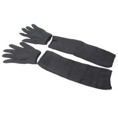 Cut Proof Gloves - Safety Stab Resistant Stainless Steel Mesh for Butchers