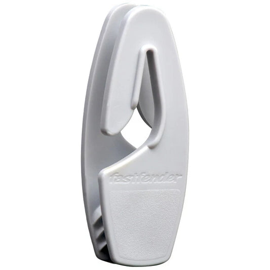 Boat Fender Clip Fastfender for Wire Lines - Light Grey