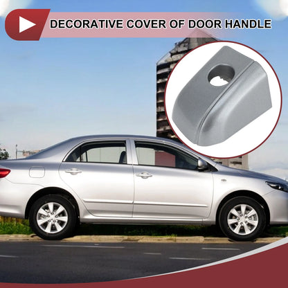 Front Left Exterior Door Handle for Honda Accord MK10 (2018-2020) Silver ABS