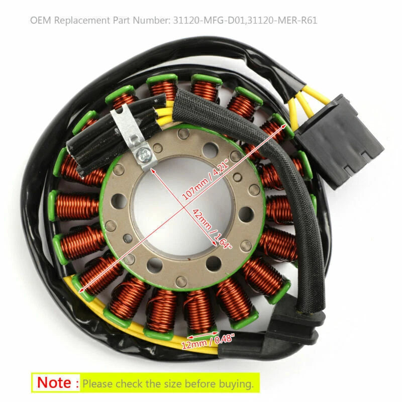 Stator for Honda CB600F Hornet 600 PC41 (2007-2013)