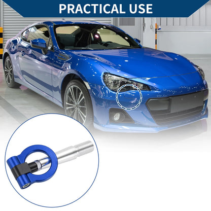 Tow Hook Ring 23.5cm for Mitsubishi Lancer Evolution  - Blue