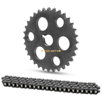 90-Link Cam Timing Chain Gear Sprocket for Yamaha Wolverine 350 (1995–2005)