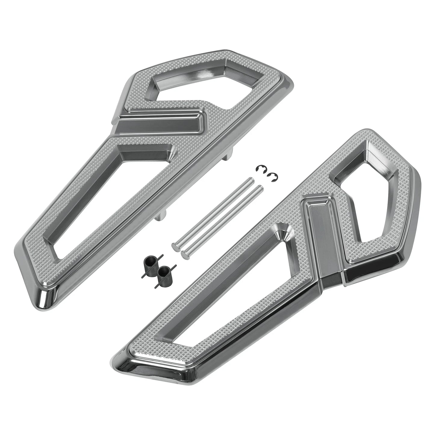 Driver Rider Footboards & Mount Bracket for Harley Softail FLSL FLHC (2018-2025)
