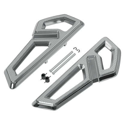 Driver Rider Footboards & Mount Bracket for Harley Softail FLSL FLHC (2018-2025)