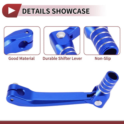 Folding Gear Shifter Lever 1 Pc Blue for Honda CRF150F (2003–2017)