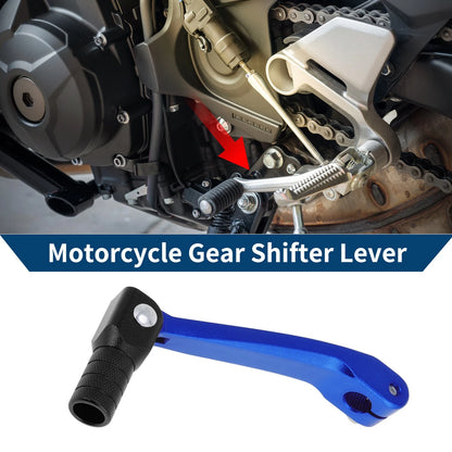 Folding Motorcycle Gear Shifter Lever for Honda CRF150F (2003-2017) Blue Black