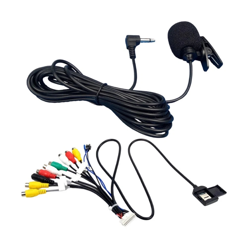 Multimedia GPS SIM Card Slot Adapter 3.5mm Mic for Car Radio