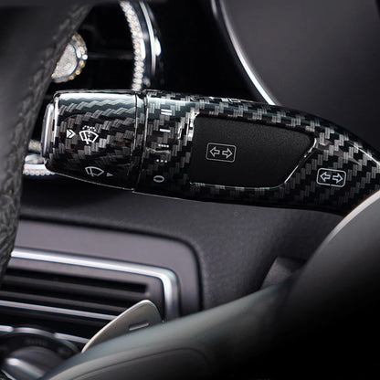 Carbon Fiber Wiper Switch Lever Trim for Mercedes Benz GLA Class (2015-2023)