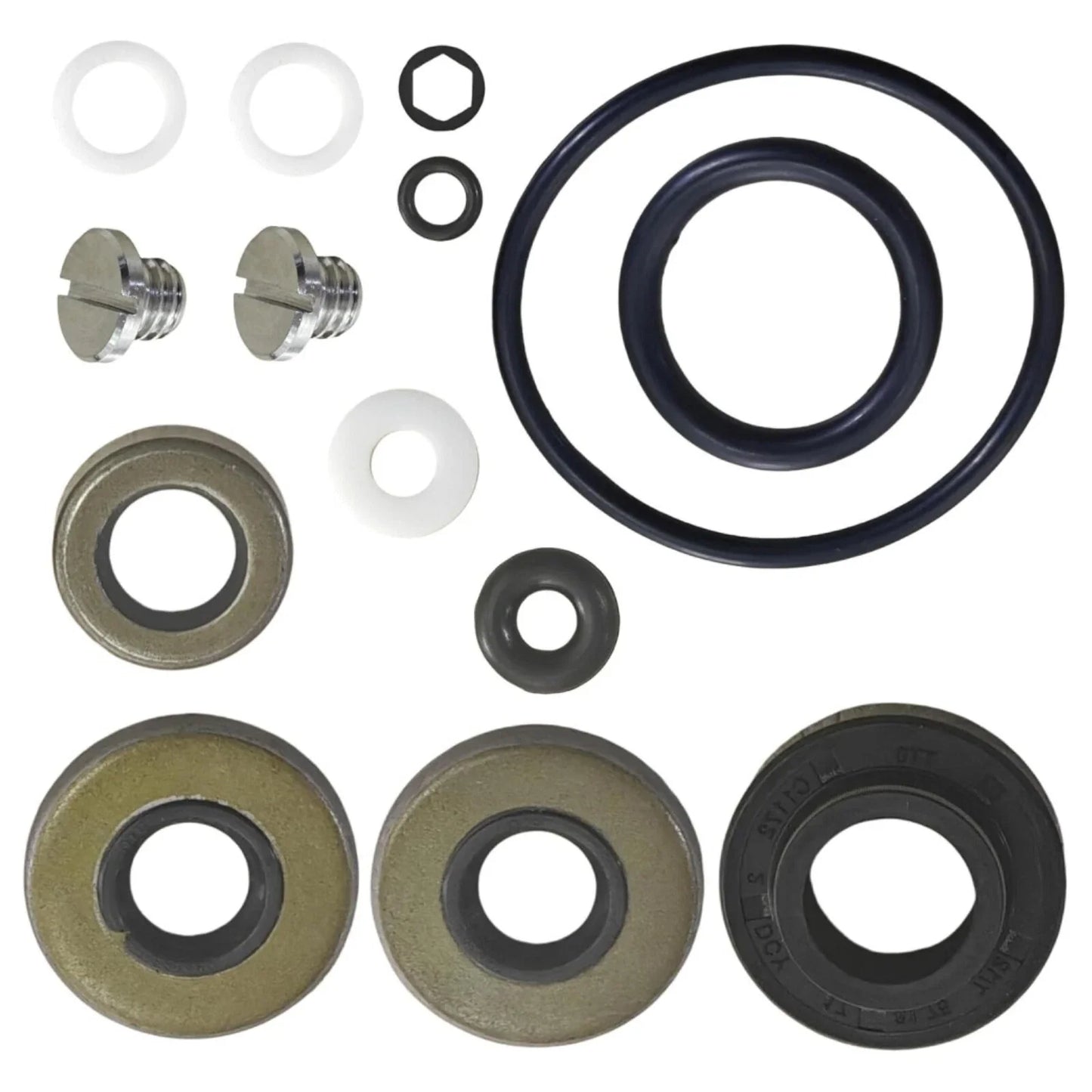 Lower Unit Gearcase Seal O-ring Kit for Johnson Evinrude 8-15HP