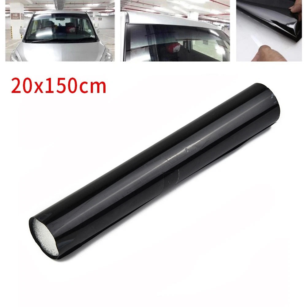 Windscreen Tint Strip Film Shade 20x150CM Sun Visor Shade for Car