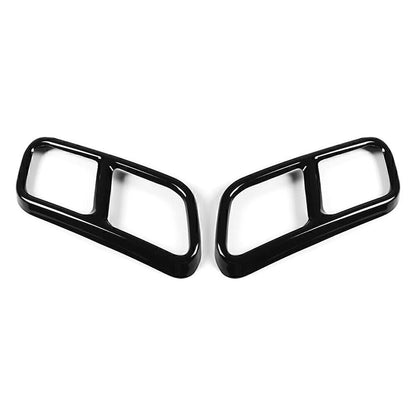 Muffler Tip Tail Pipe Cover Trim for Benz S Class W221 W222 (2010-2017)