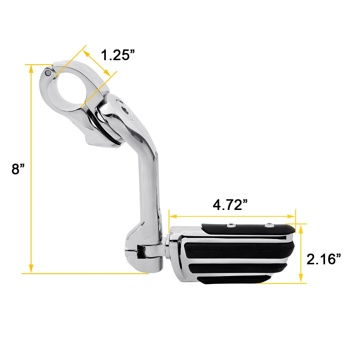 Engine Guard Highway Foot Pegs for Harley Road King, Street Glide (2009-2023)
