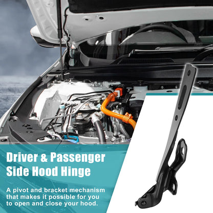 Hood Hinge  Black for Honda (60120T2AA00ZZ) (2006-2011)