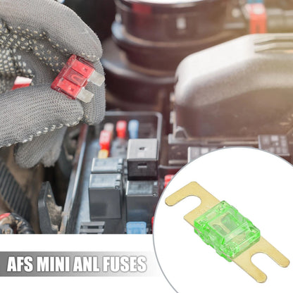 5pcs 30A AFS Mini ANL Fuses for Car Truck Motorcycle Boat Audio CDs