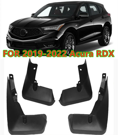 Mudflaps Front Rear Splash Guards Mudguard for Acura RDX (2019-2022)