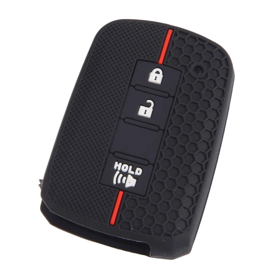 3 Button Silicone Key Cover Case for Toyota Highlander RAV4 Tacoma Tundra (2014-2023)