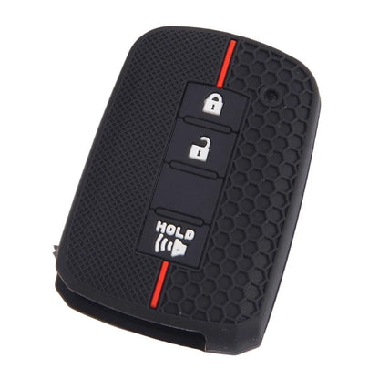 3 Button Silicone Key Cover Case for Toyota Highlander RAV4 Tacoma Tundra (2014-2023)