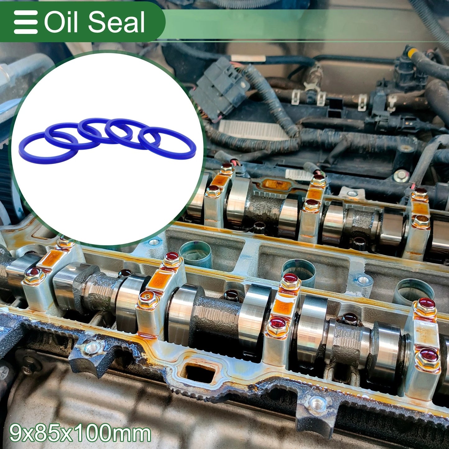 Oil Seal / 85x100x9mm / TPU Seal Ring Rotary Shaft Seal 5 x for Make Model