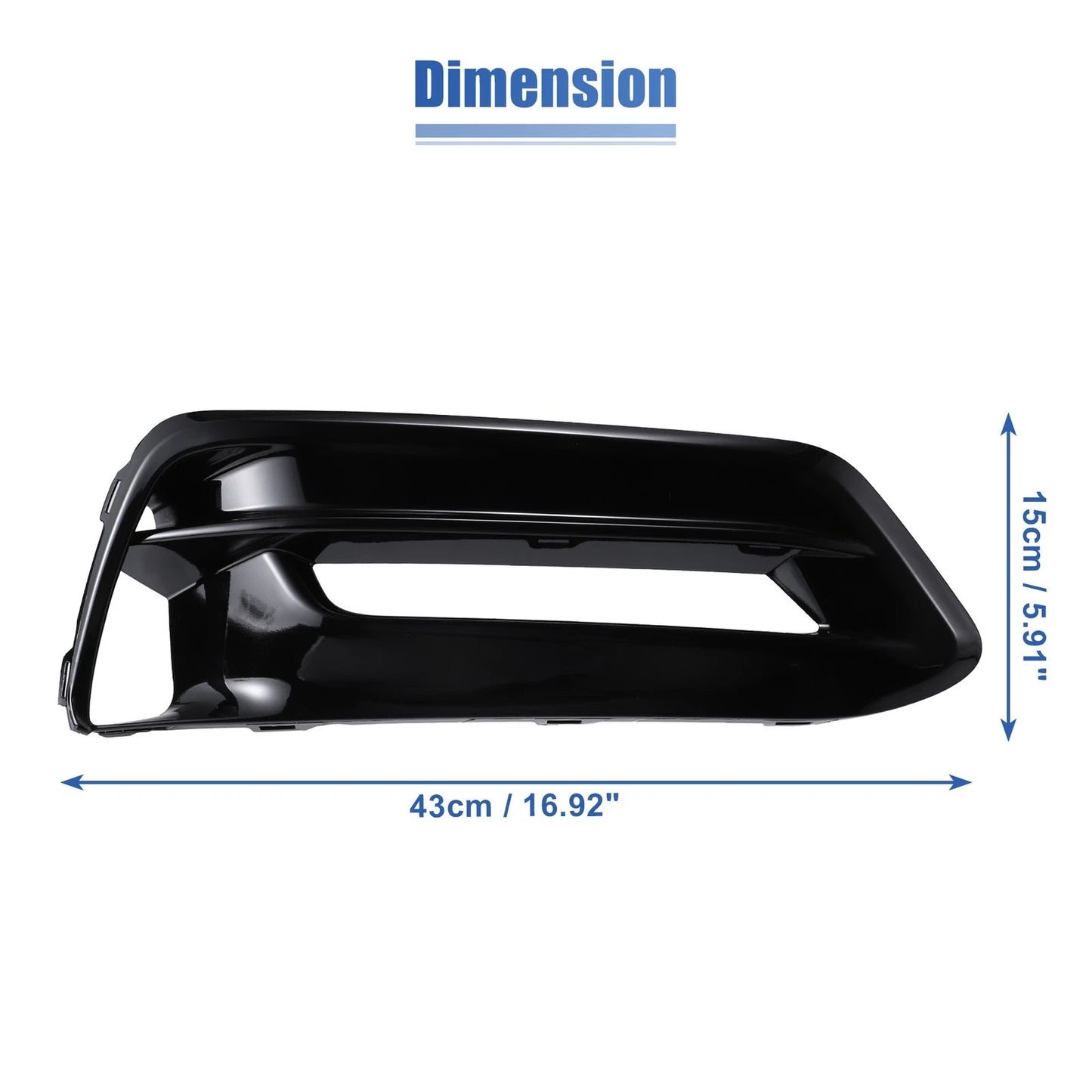 Fog Light Grille Cover Trim for Honda Accord