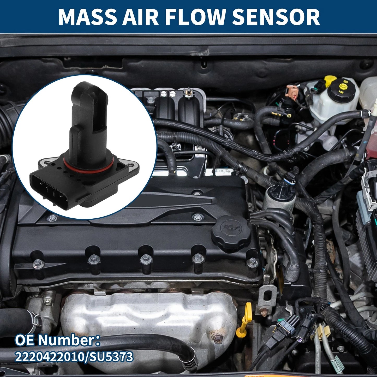 Mass Air Flow Sensor for Toyota Celica (1999-2006) 1 Pc