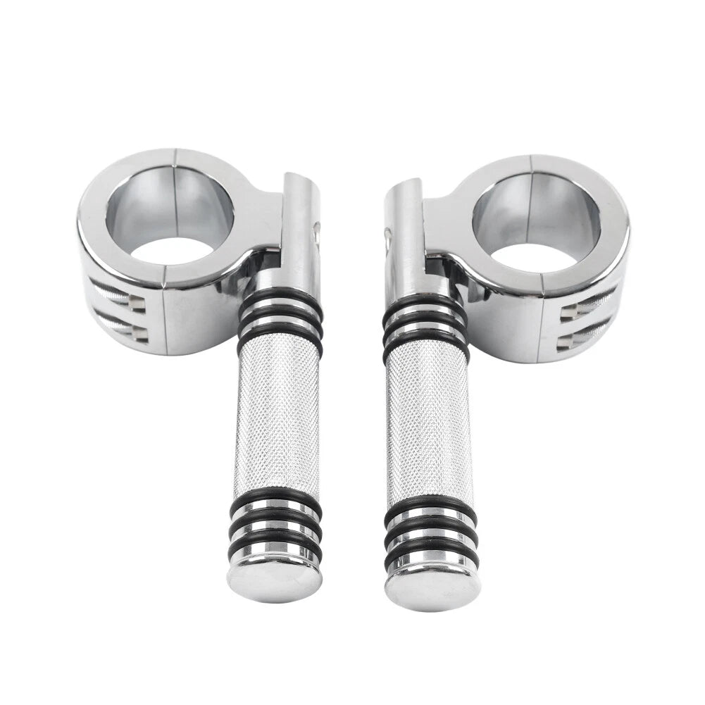 1-1/2" 38MM Engine Crash Bar Footpeg Clamp for Harley