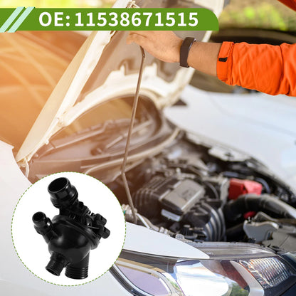 Engine Coolant Thermostat Housing for BMW E60 E61 E81 E87 E88 E90 E91 (2001-2013)