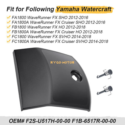 Glove Box Door Lid & Pin for Yamaha FX/FX Cruiser SHO SVHO (2012–2018)