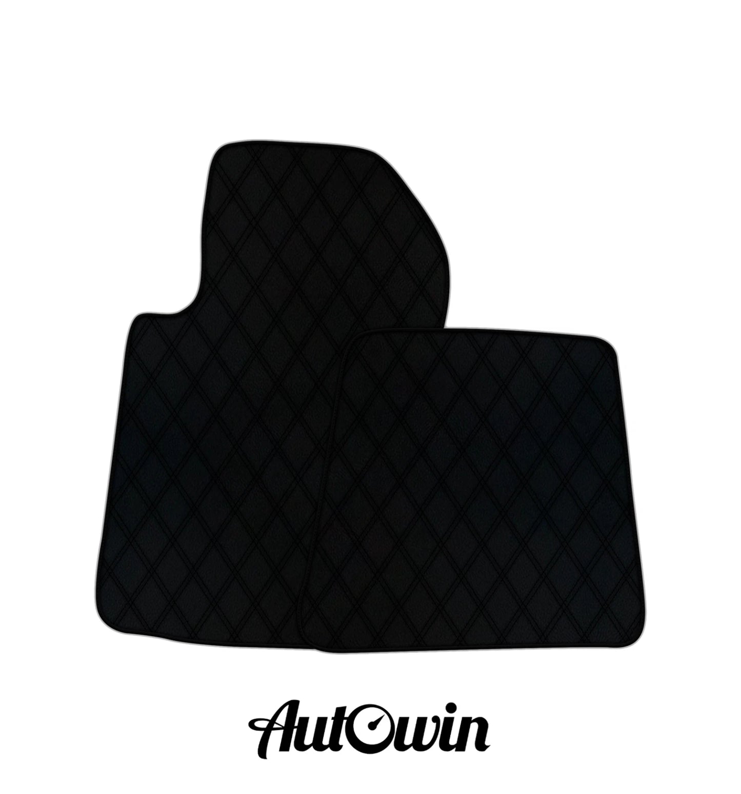 Custom Double Diamond Pattern Car Mats for Ferrari 612 Scaglietti (2004-2011)