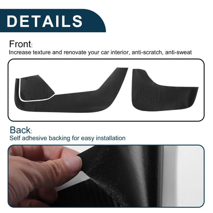 Door Kick Guard for Mazda CX-5 2017-2021 Front Rear Driver Passenger Side 1 Set