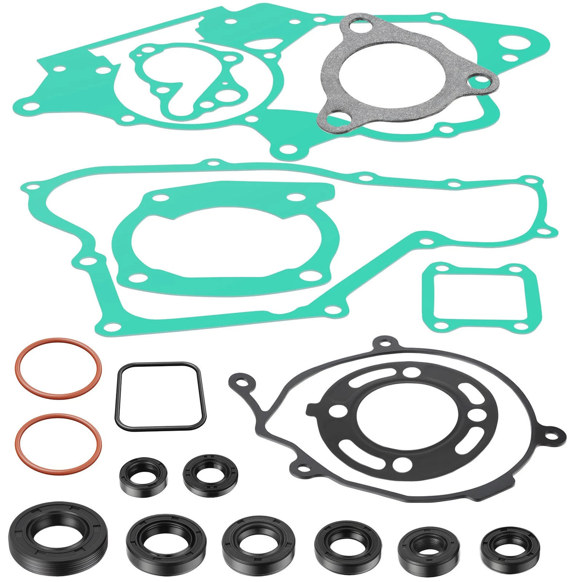 Engine Gasket Set Top End Gaskets Seals Rebuild Kit for Honda CR80R (1992–2002)