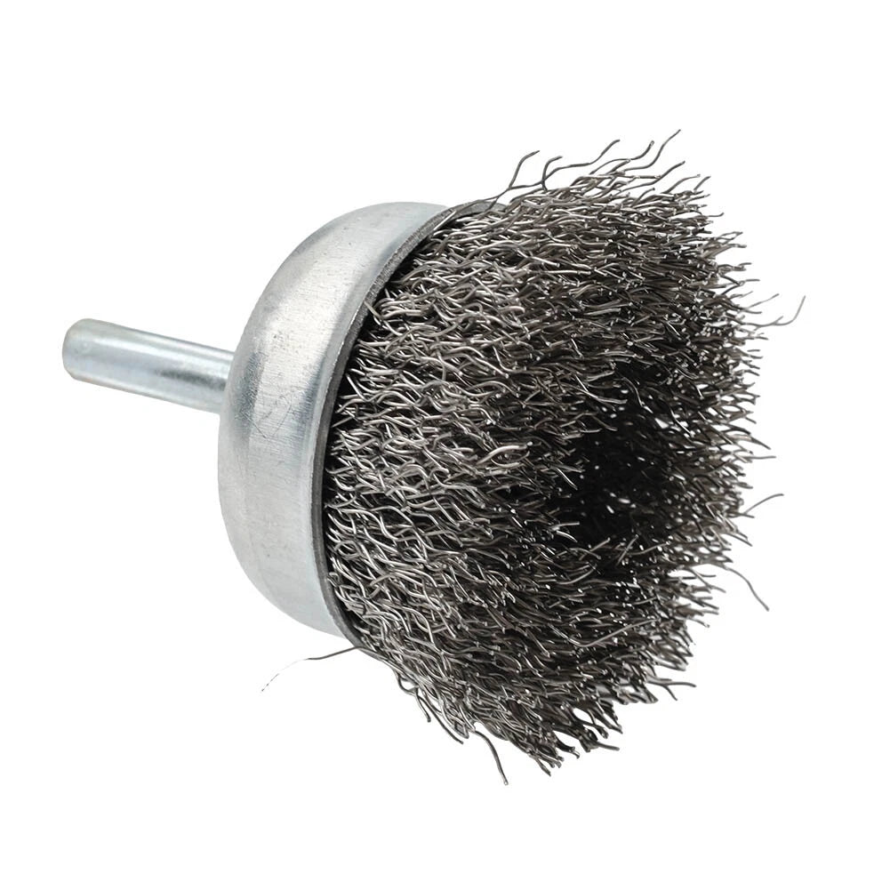 Stainless Steel Wire Wheel Cup Brush Set for Drill Rotary Tool (No Year)
