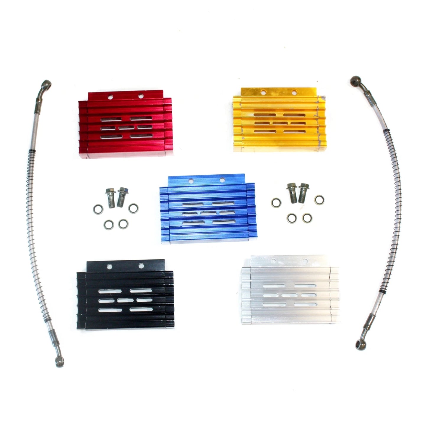 CNC Oil Cooler Kit for 140cc 150cc 160cc PIT PRO Trail Dirt Quad Bike ATV