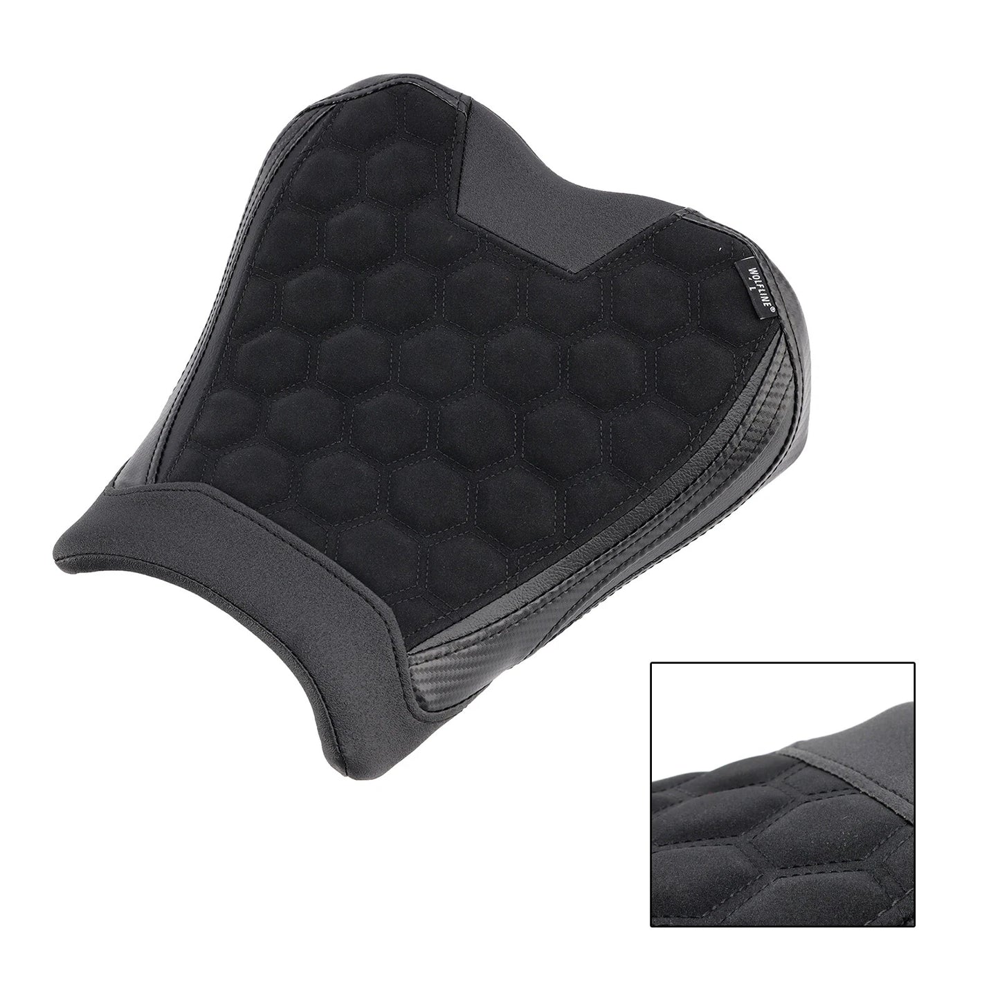 Raider Seat Cushion PU Black for Kawasaki Ninja ZX-4R (2023)